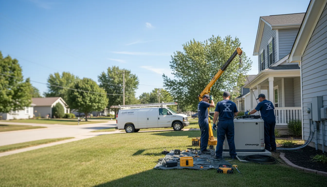 Generator Installation in Hartsville, IN near me